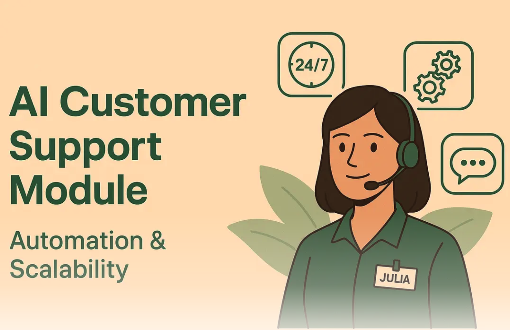 AI Customer Support Module Julia